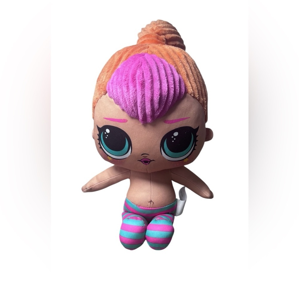 L.O.L. Surprise! Neon Q.T. Large 16" Huggable Fun Plush Doll W/Vibrant Dress - Picture 8 of 11